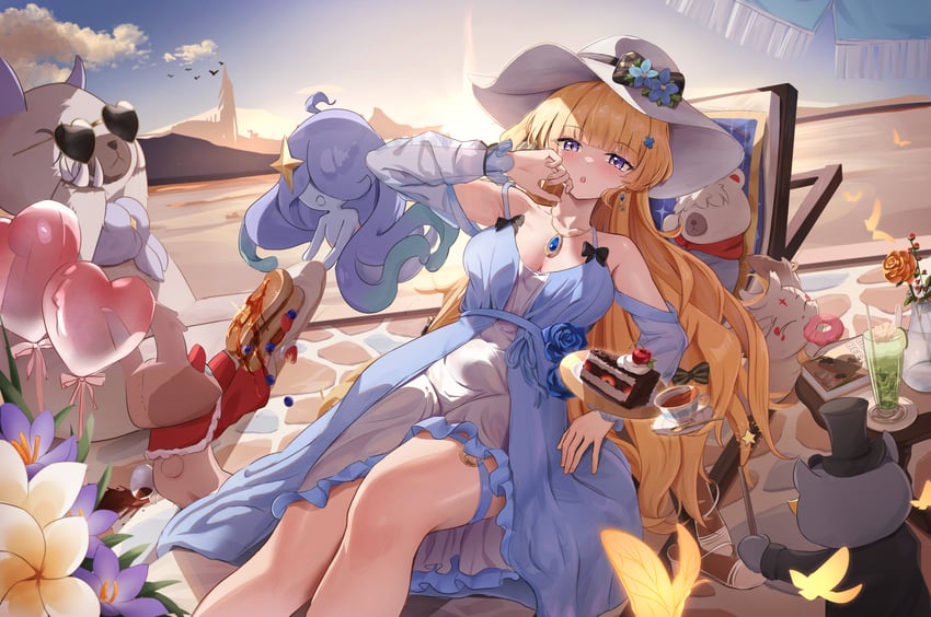 phoebe, abby, and nimbus wraith (wuthering waves) drawn by pharmarr