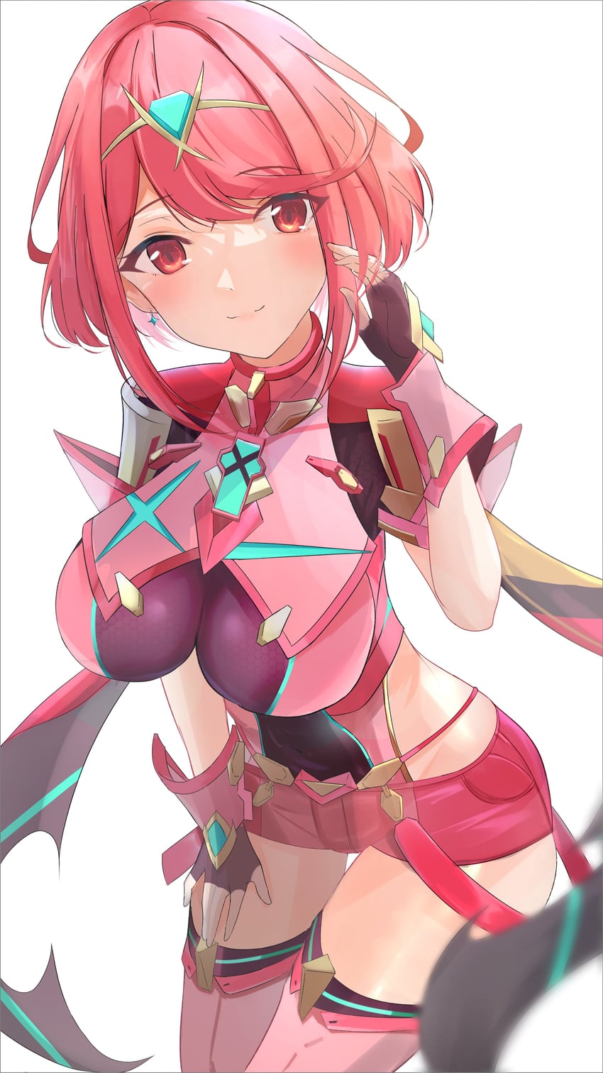 pyra (xenoblade chronicles and 1 more) drawn by karuushi