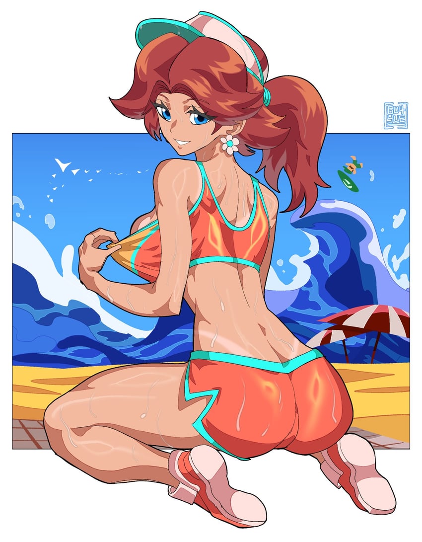princess daisy (mario and 2 more) drawn by 604yue