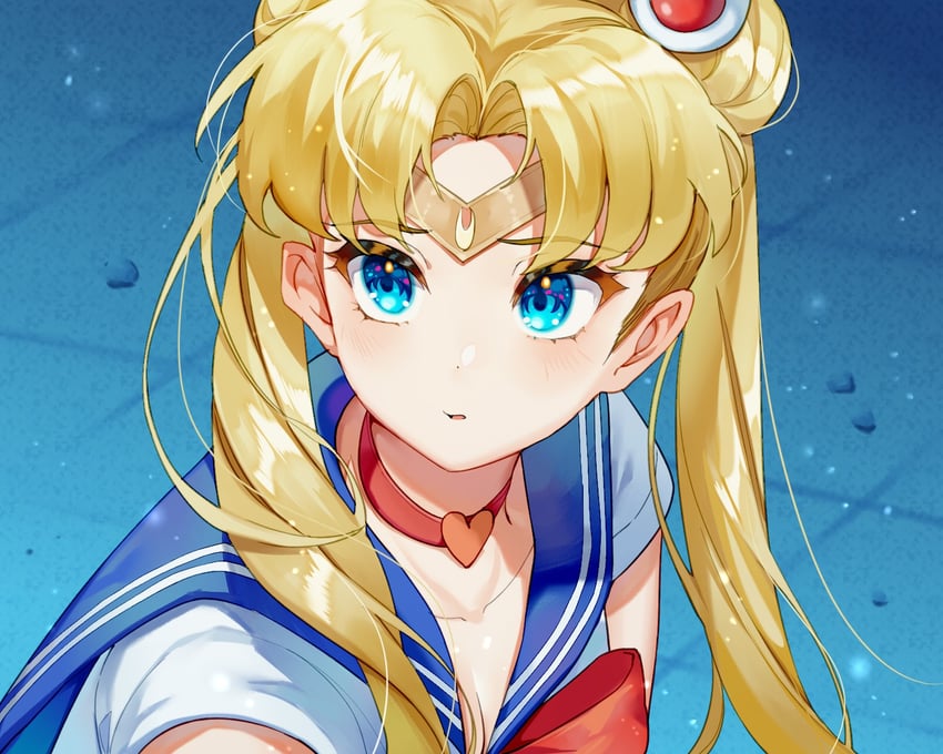 tsukino usagi and sailor moon (bishoujo senshi sailor moon and 1 more) drawn by illian-san