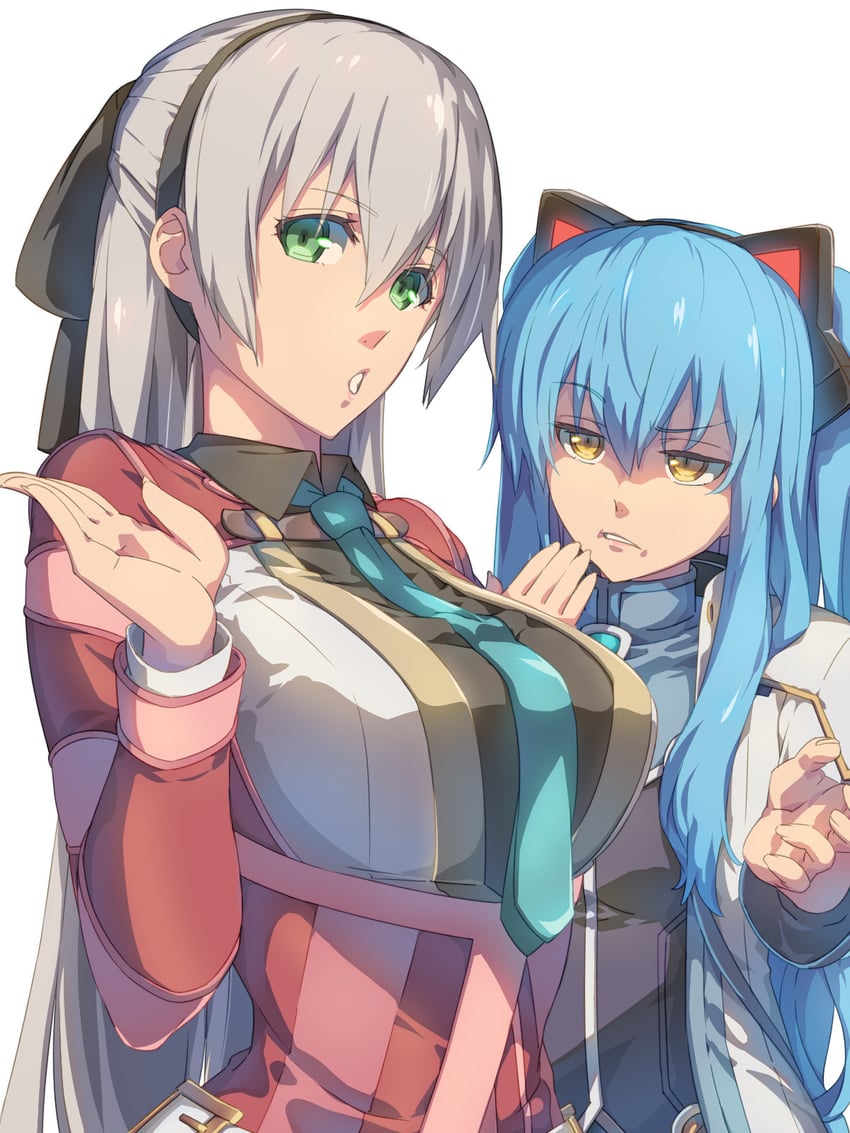 tio plato and elie macdowell (eiyuu densetsu and 2 more) drawn by chiharu_(9654784)