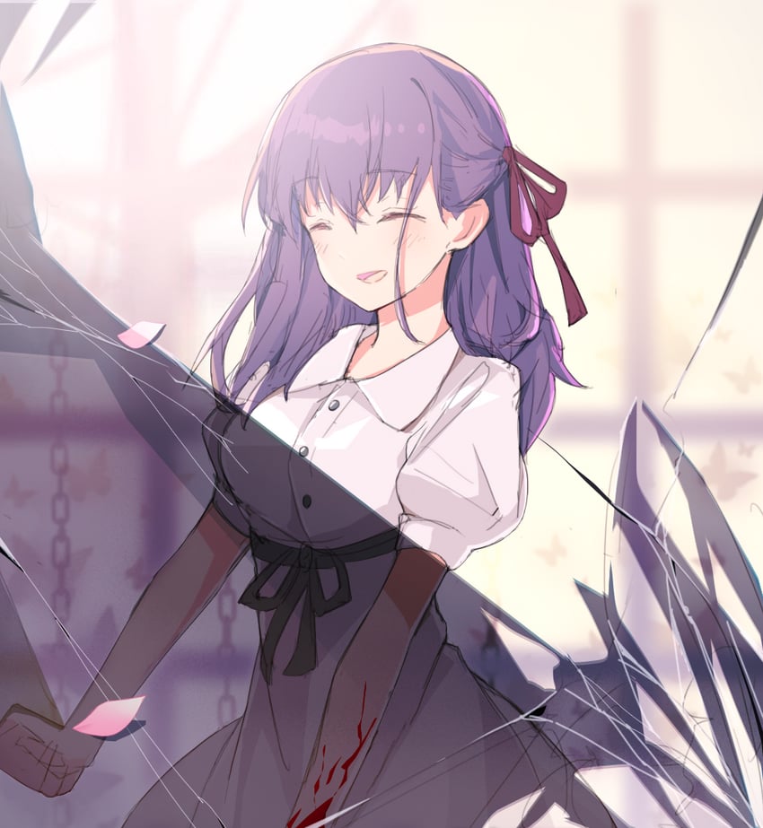 matou sakura (fate and 2 more) drawn by chaye_(2801185778)
