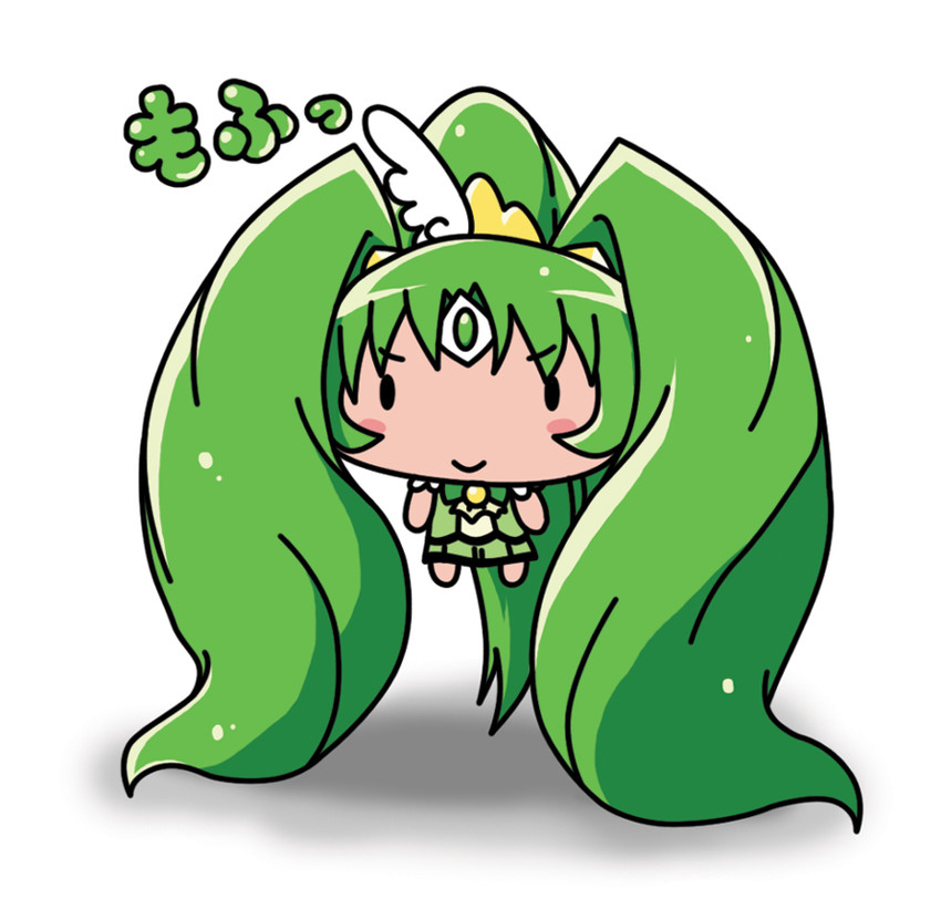 midorikawa nao and cure march (precure and 1 more) drawn by norio_minami