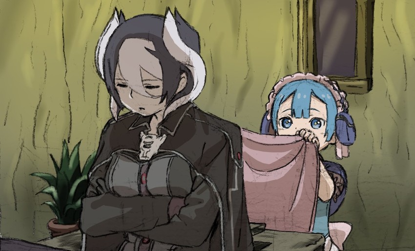ozen and maruruk (made in abyss) drawn by mi_(pic52pic)