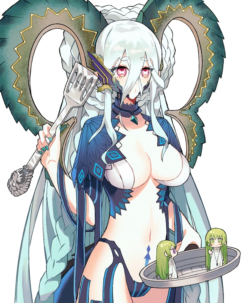 enkidu, tiamat, and kingu (fate and 1 more) drawn by wen_zhi_(717256)
