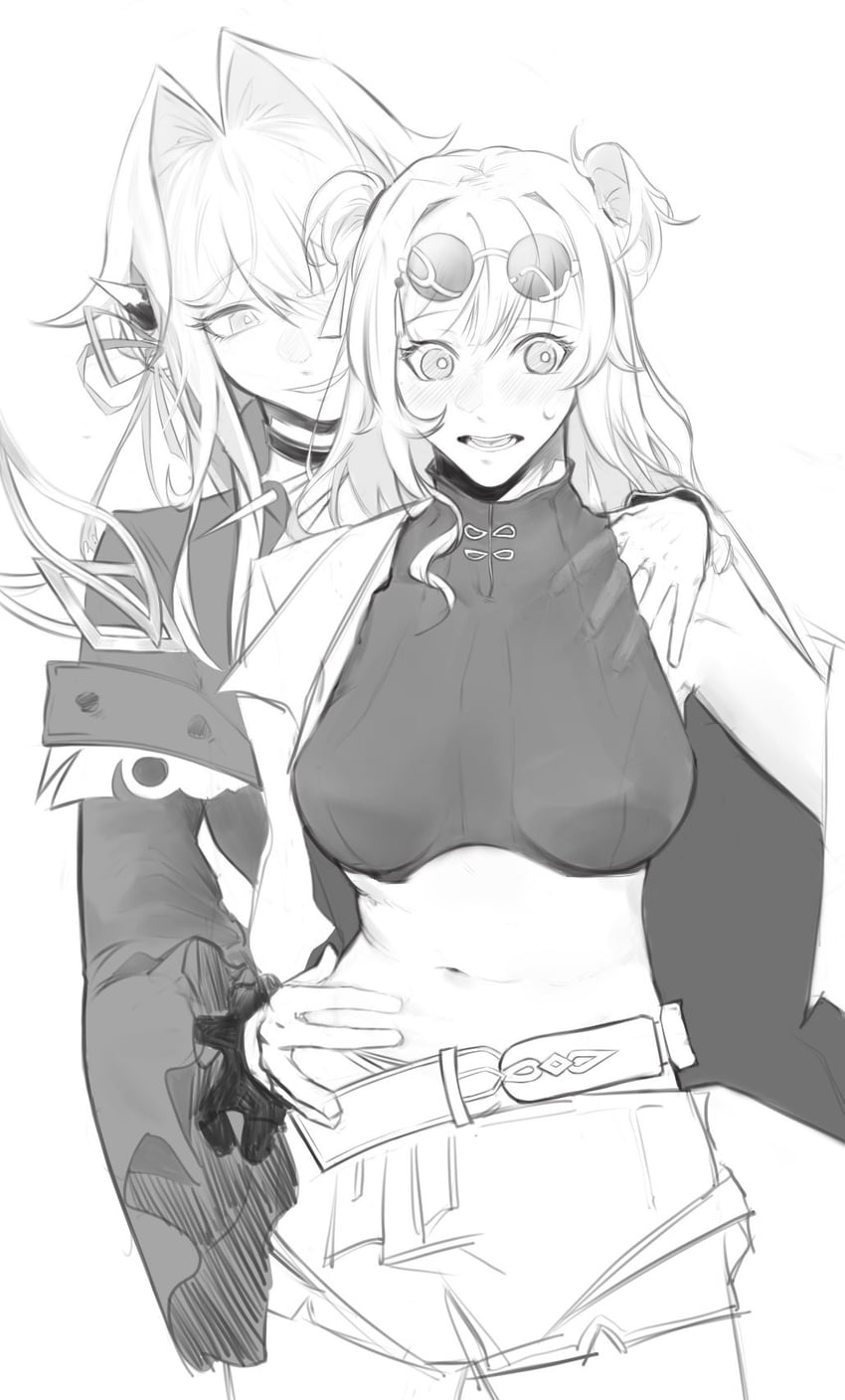 thelema nutriscu and songque (honkai and 1 more) drawn by krmei_168x156