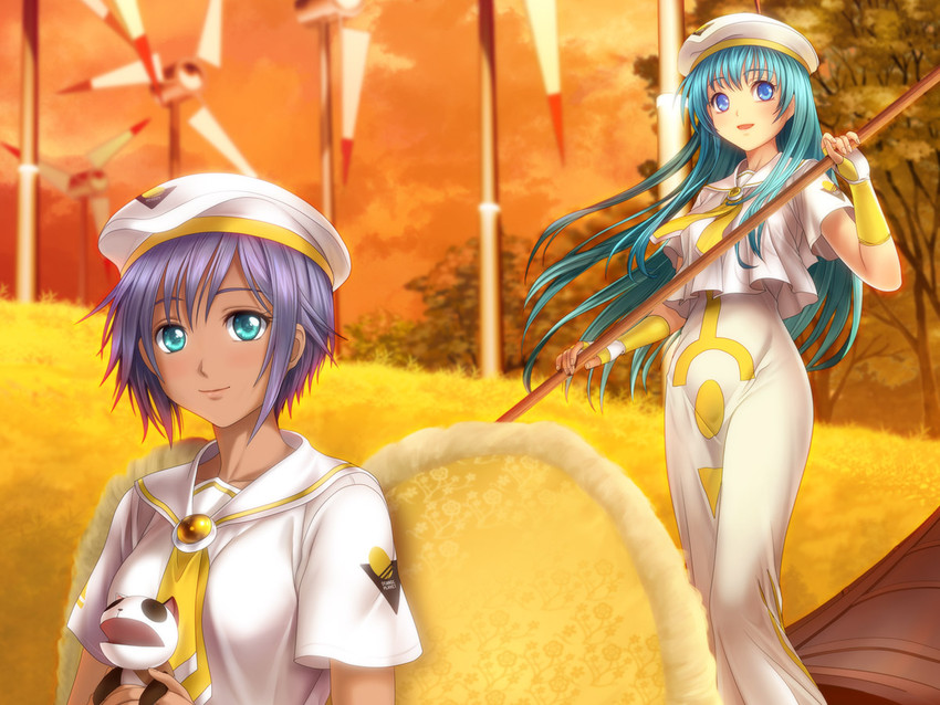 alice carroll, athena glory, and president maa (aria) drawn by mutsuki_(moonknives)