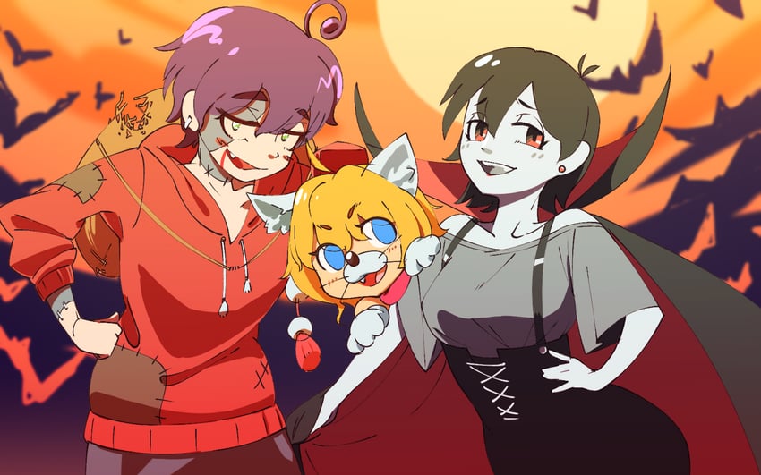 alice margatroid, web, kofji, and maru (touhou and 1 more) drawn by ukiwagirl