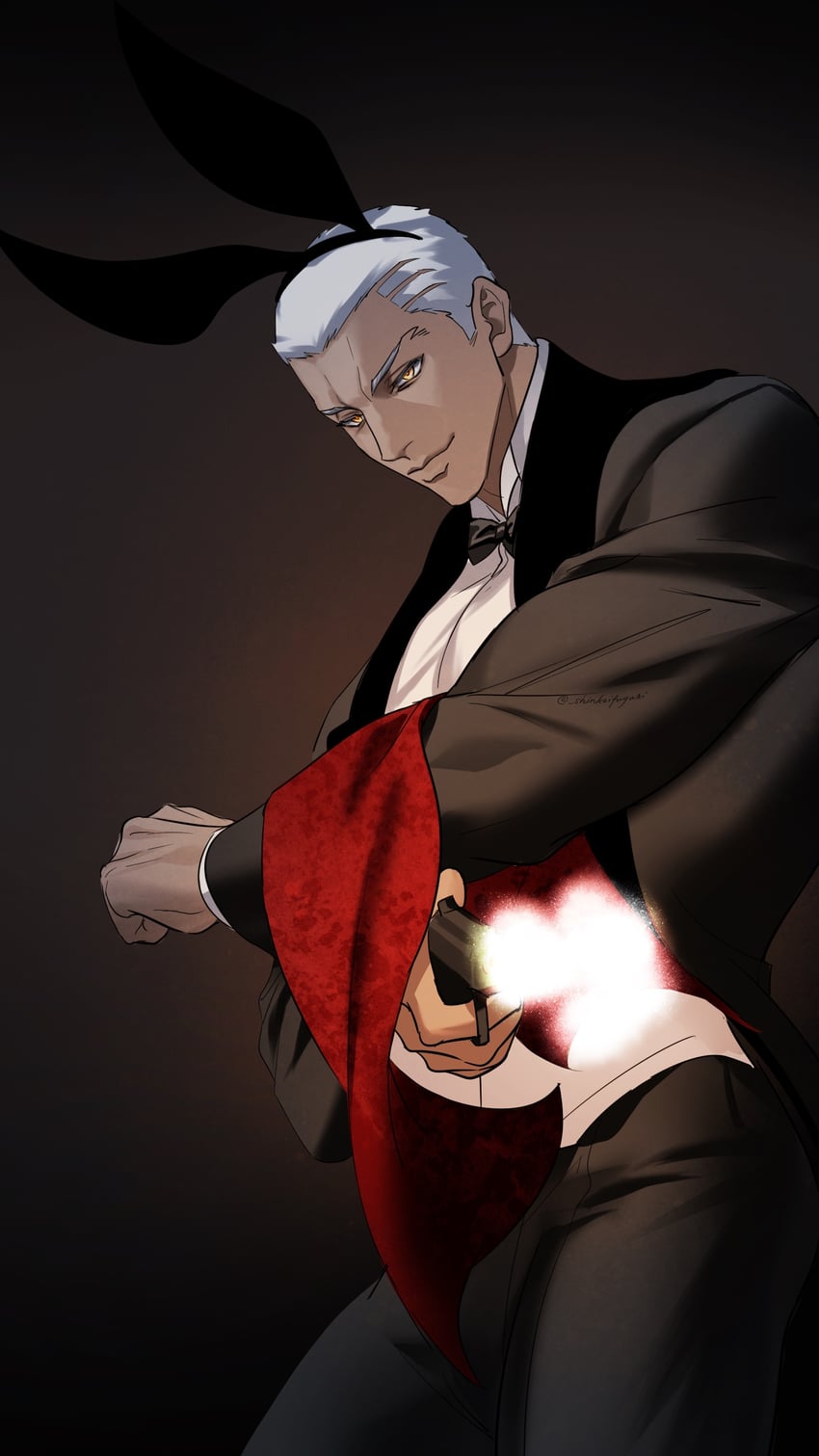 emiya alter (fate and 1 more) drawn by shinkaifuyuki