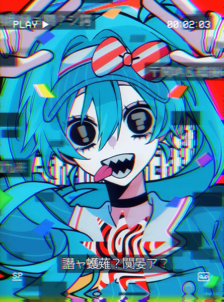 hatsune miku (vocaloid and 1 more) drawn by omumeshi