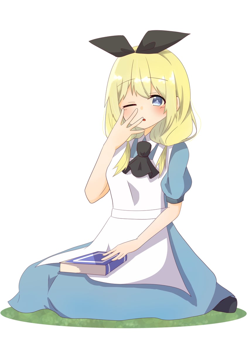 alice (alice's adventures in wonderland) drawn by kasumi_bloom