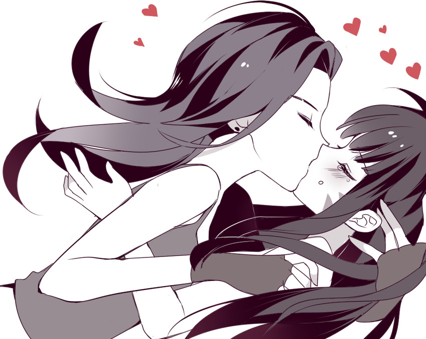 d.va and sombra (overwatch and 1 more) drawn by kaoruru_(sakuno2911)