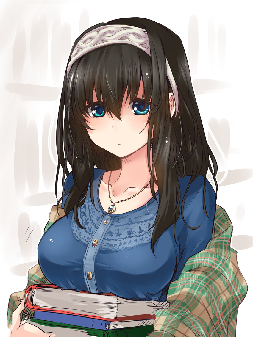 sagisawa fumika (idolmaster and 1 more) drawn by paopao