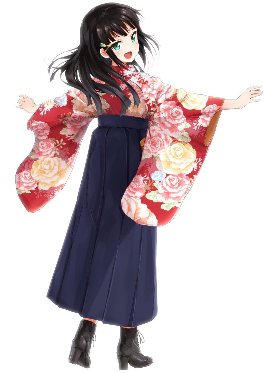kurosawa dia (love live! and 1 more) drawn by suke_(momijigari)