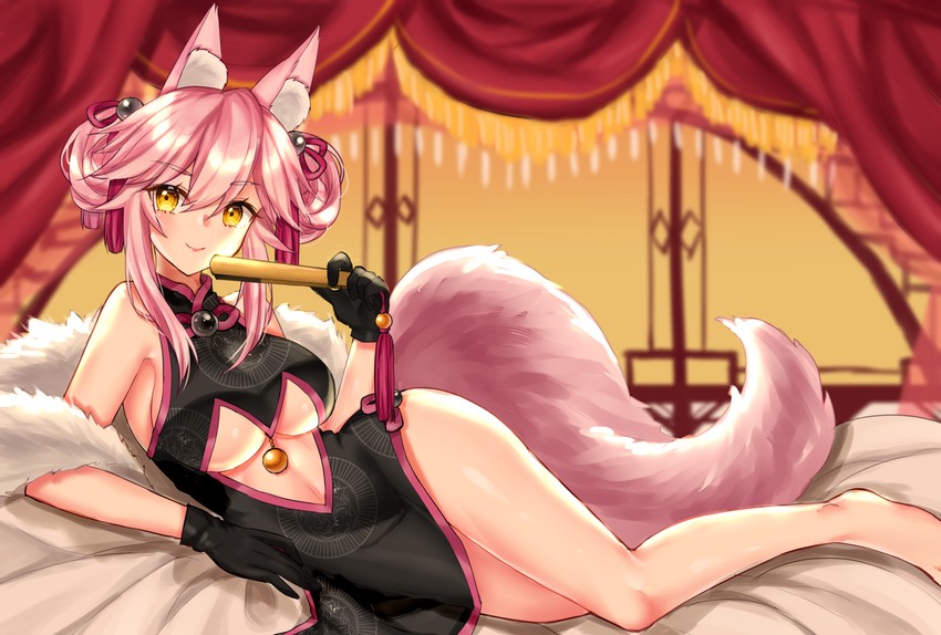tamamo and koyanskaya (fate and 1 more) drawn by naonaoko