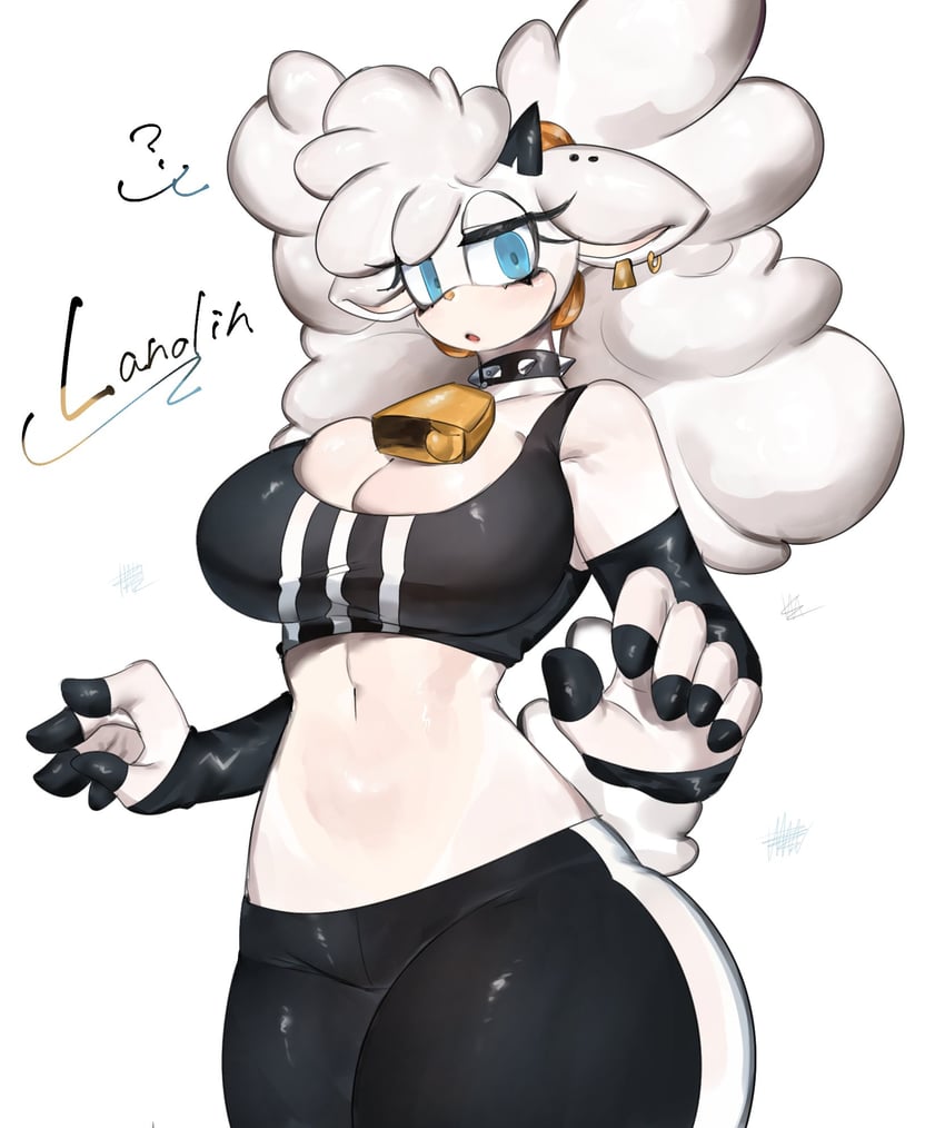 lanolin the sheep (sonic and 1 more) drawn by togetoge