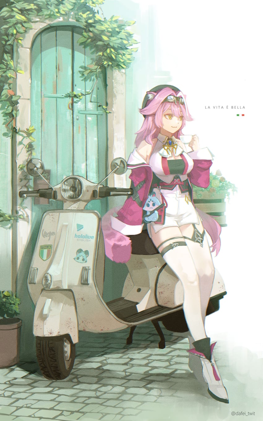 raora panthera (hololive and 1 more) drawn by dafei