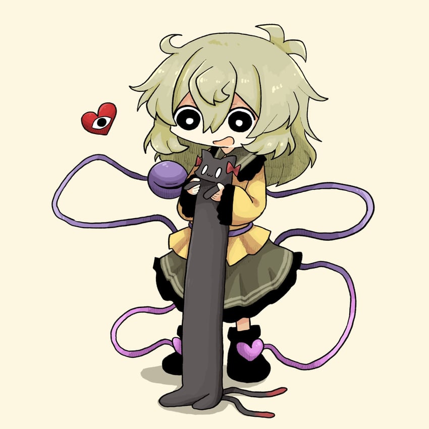 komeiji koishi, kaenbyou rin, and tacgnol (touhou) drawn by zunusama