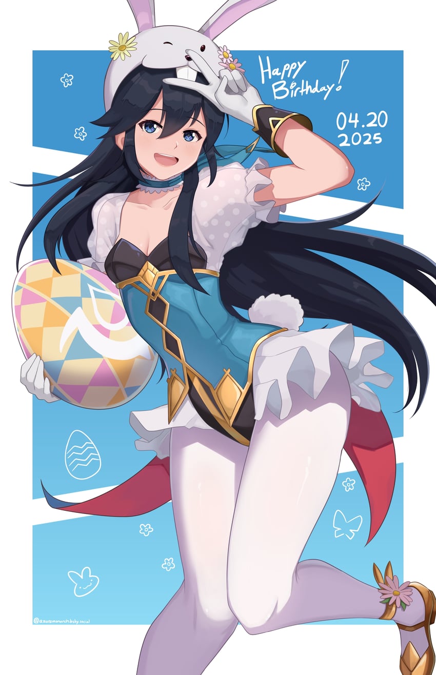 lucina (fire emblem and 2 more) drawn by azure_monarch