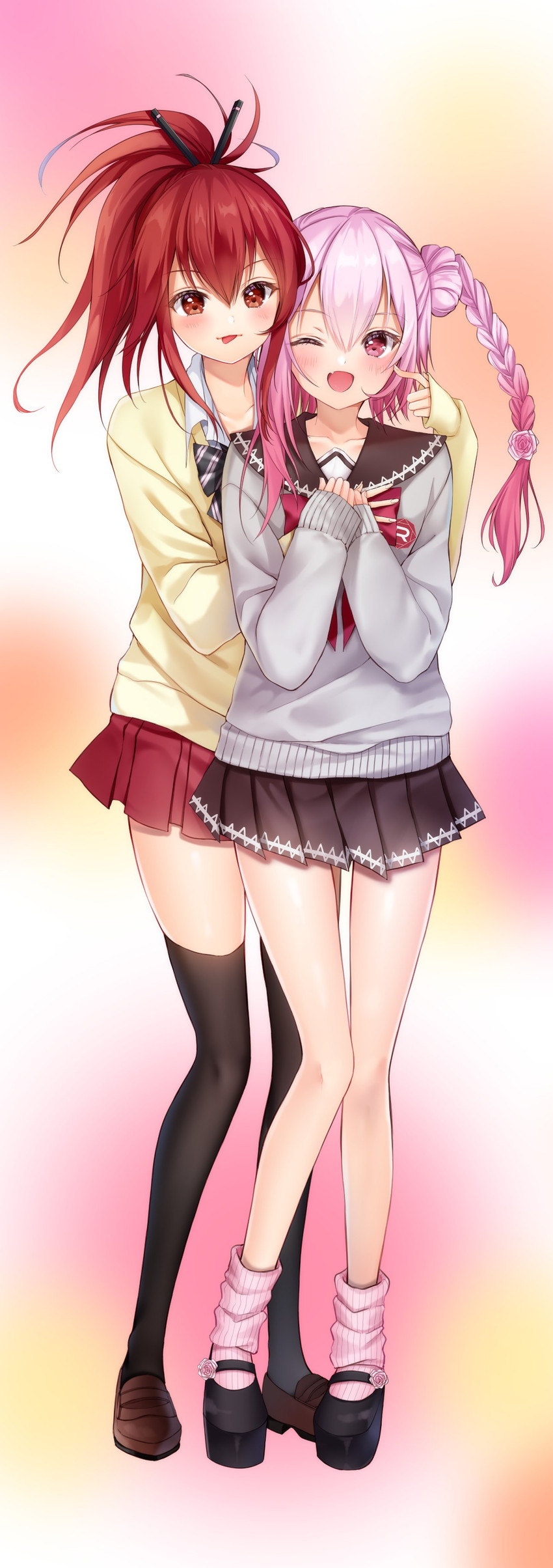 cul and rosa (vocaloid and 1 more) drawn by yoshida_iyo
