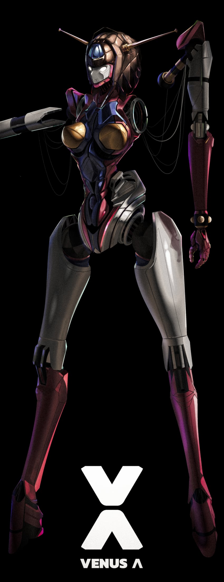 venus a (mazinger and 1 more) drawn by vuqozu