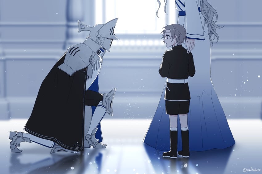 reibolg, joran, and abelia (ender lilies quietus of the knights and 1 more) drawn by sorakaze_(mire)