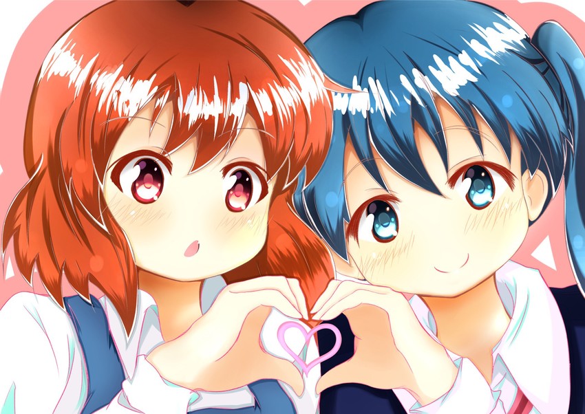 komichi aya and inokuma youko (kin-iro mosaic) drawn by yukino_yui