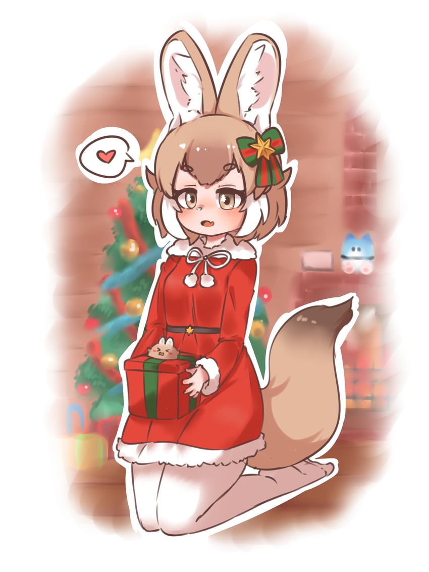 dhole (kemono friends and 1 more) drawn by chai_chai_huishi