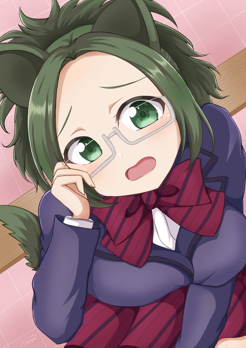agari himiko (komi-san wa komyushou desu) drawn by riayaya