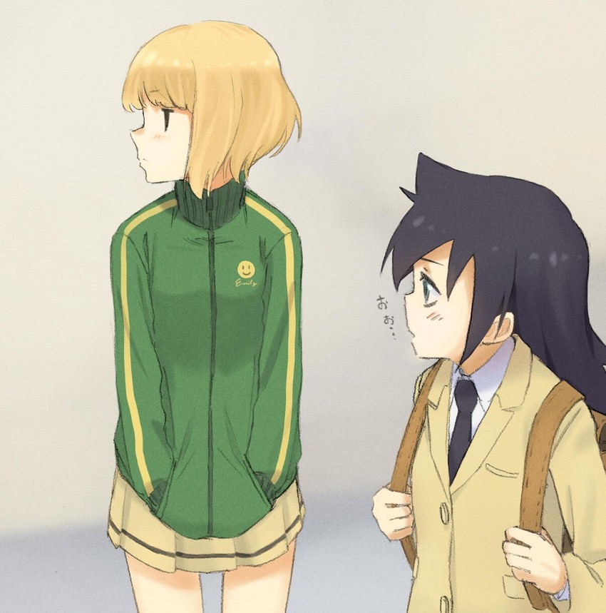kuroki tomoko, satonaka chie, and uchi emiri (persona and 2 more) drawn by shiratama_(hockey)
