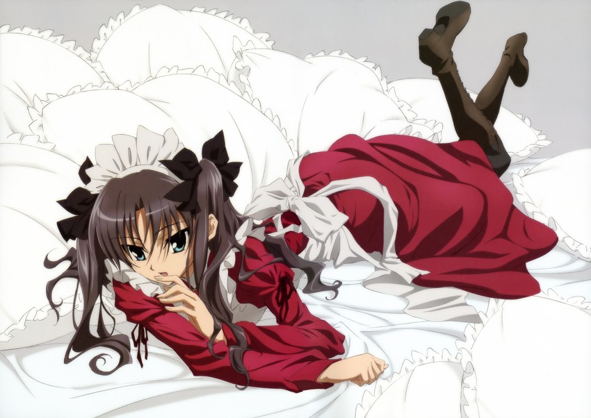 tohsaka rin (fate and 1 more) drawn by sakai_kyuuta