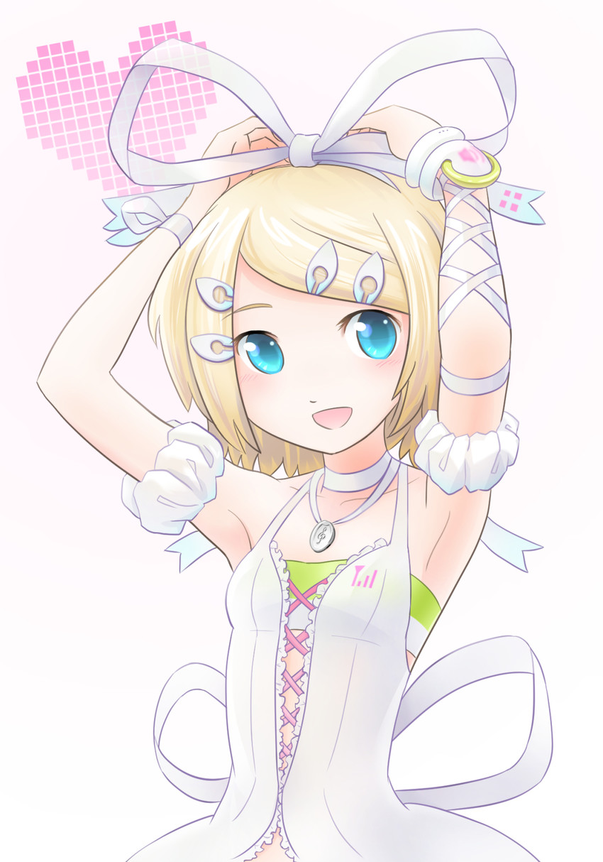 kagamine rin (vocaloid and 2 more) drawn by epoxy_putty
