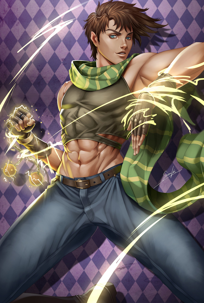 joseph joestar (jojo no kimyou na bouken and 1 more) drawn by sirenlin