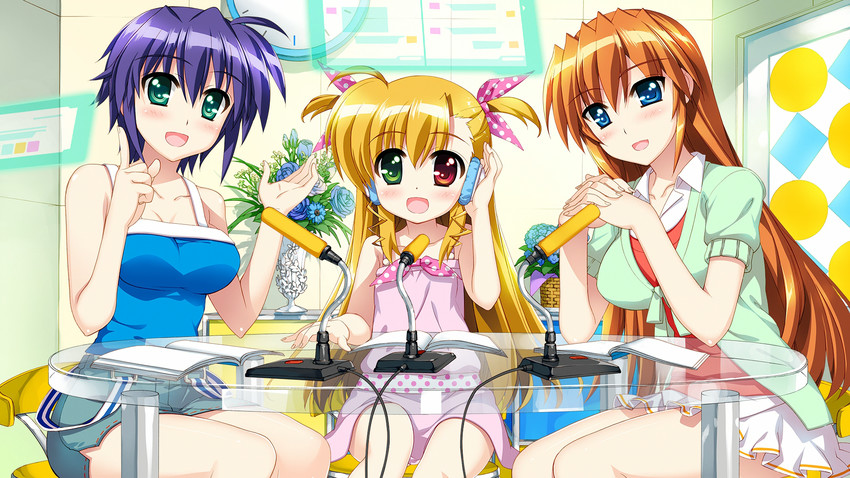 vivio, subaru nakajima, and teana lanster (lyrical nanoha and 1 more) drawn by fujima_takuya