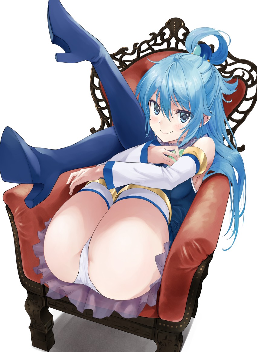 aqua (kono subarashii sekai ni shukufuku wo!) drawn by anno_masato