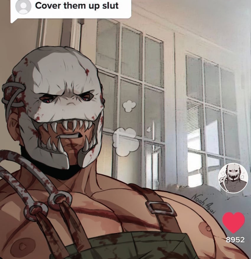 the trapper (dead by daylight and 1 more) drawn by noah_asai
