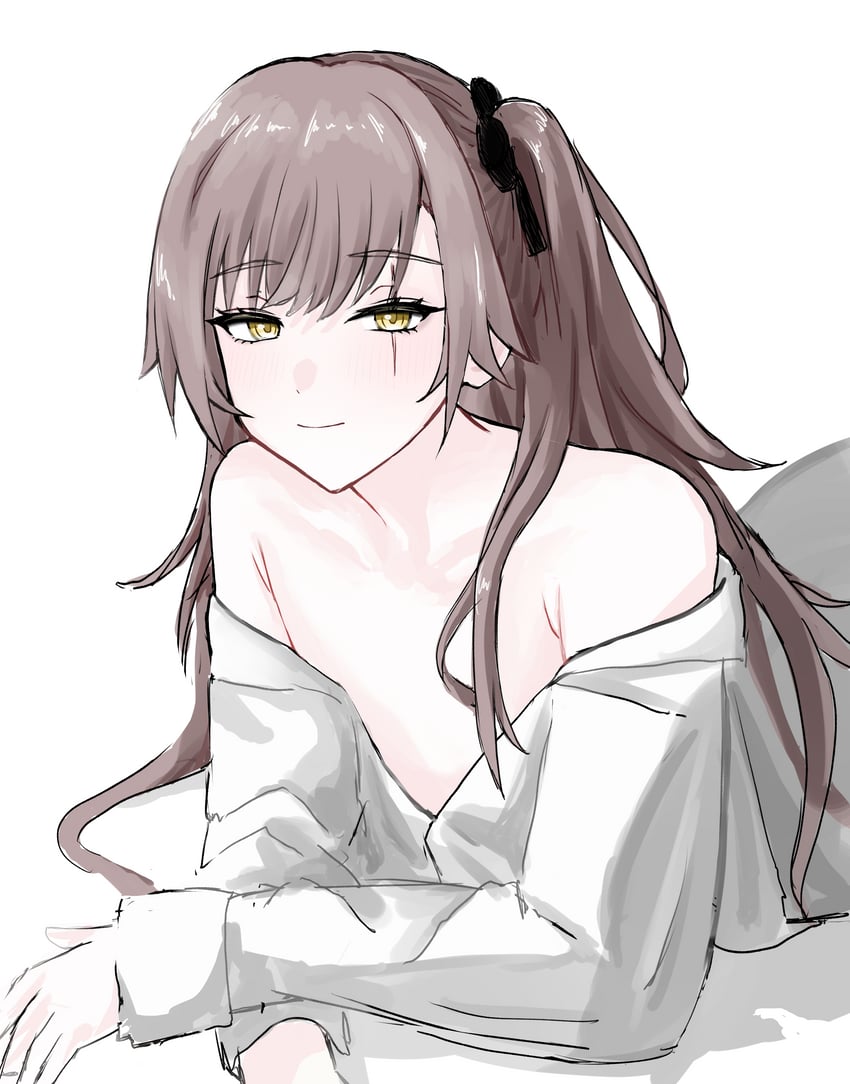 ump45 and leva (girls' frontline and 1 more) drawn by hadari_(eve_future_00)