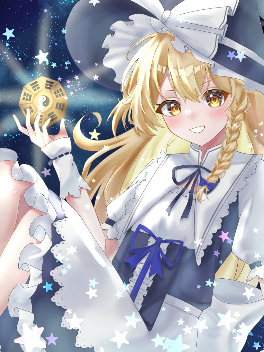 kirisame marisa (touhou) drawn by yogiri_miri