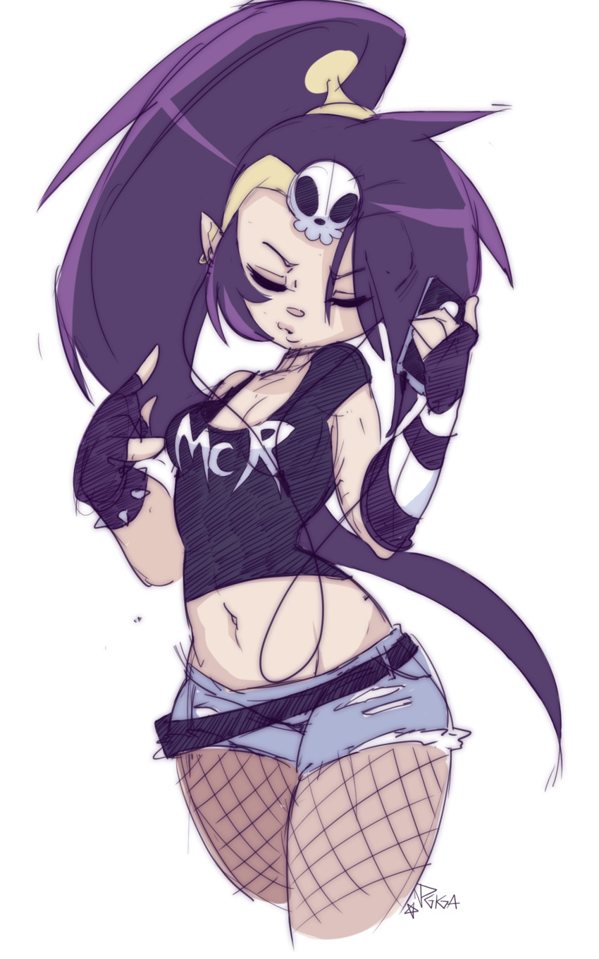 shantae (shantae and 1 more) drawn by giga-tan