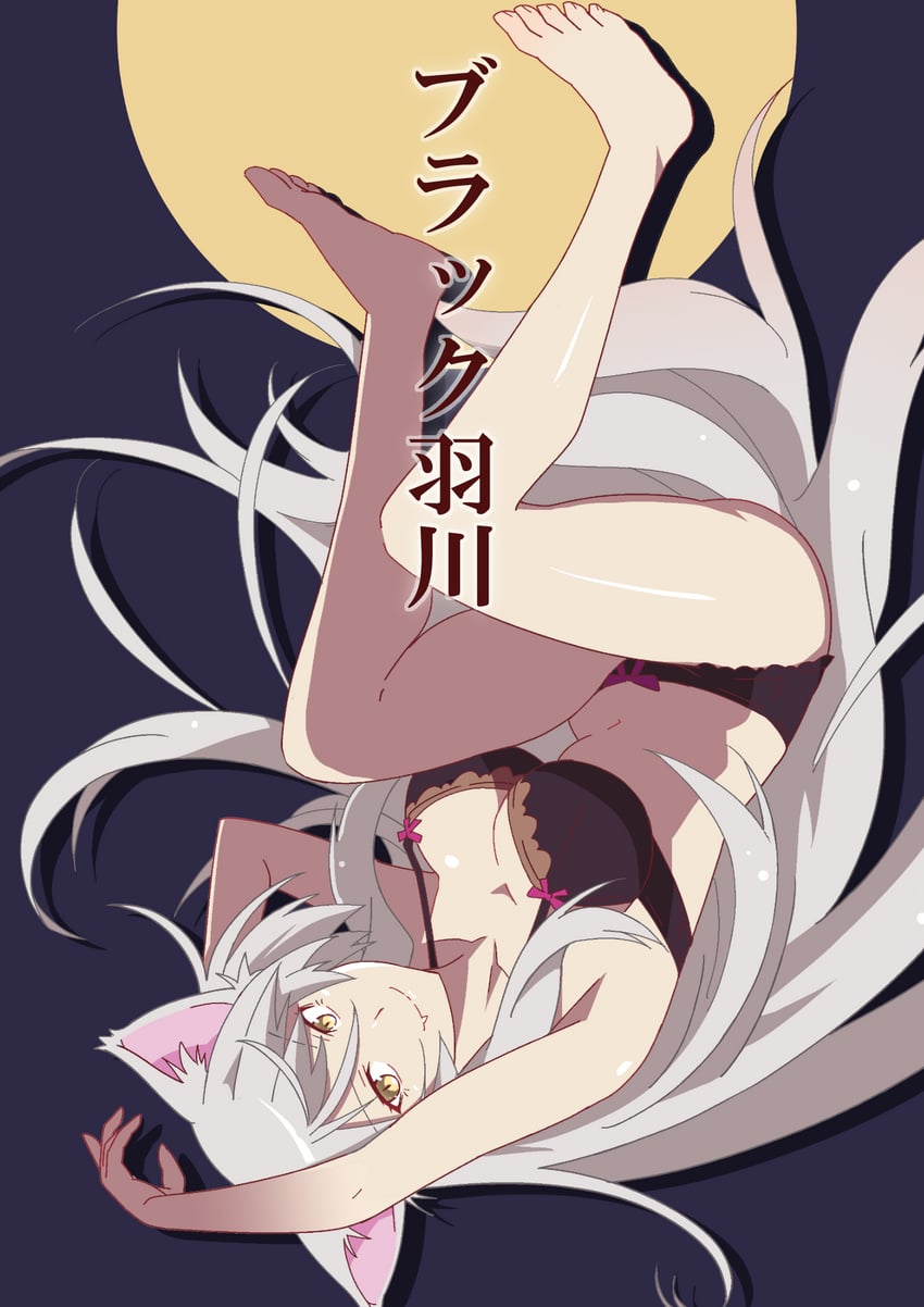 hanekawa tsubasa and black hanekawa (monogatari and 2 more) drawn by fooring