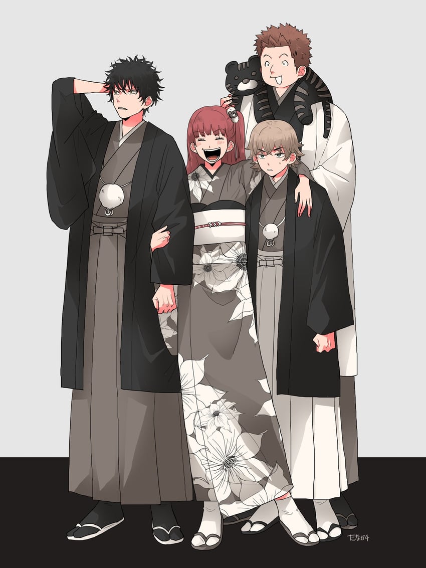 ema yuzuru, nire hikari, kageura masato, and kitazoe hiro (world trigger) drawn by rism02682