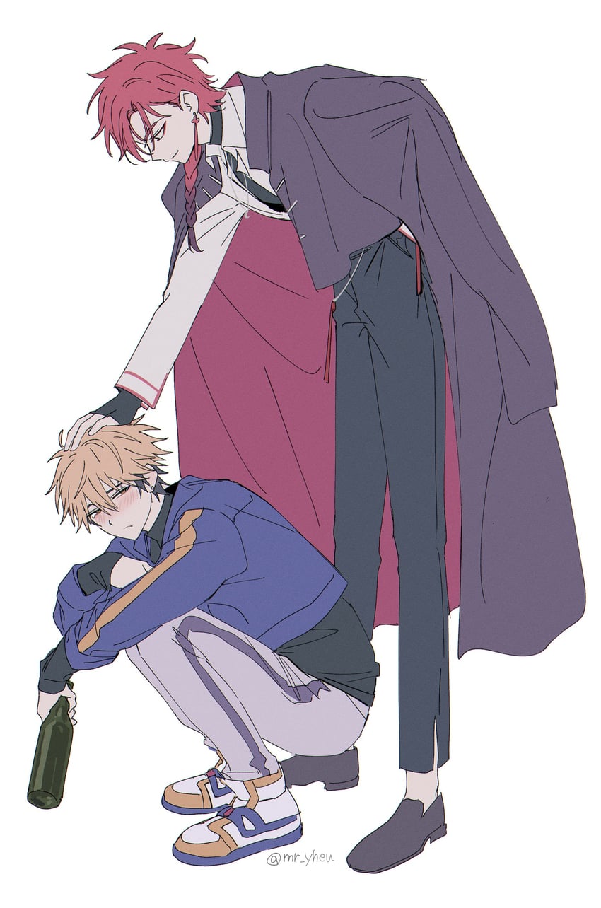 xia fei and xiao weiying (shiguang dailiren) drawn by kyokutsuki