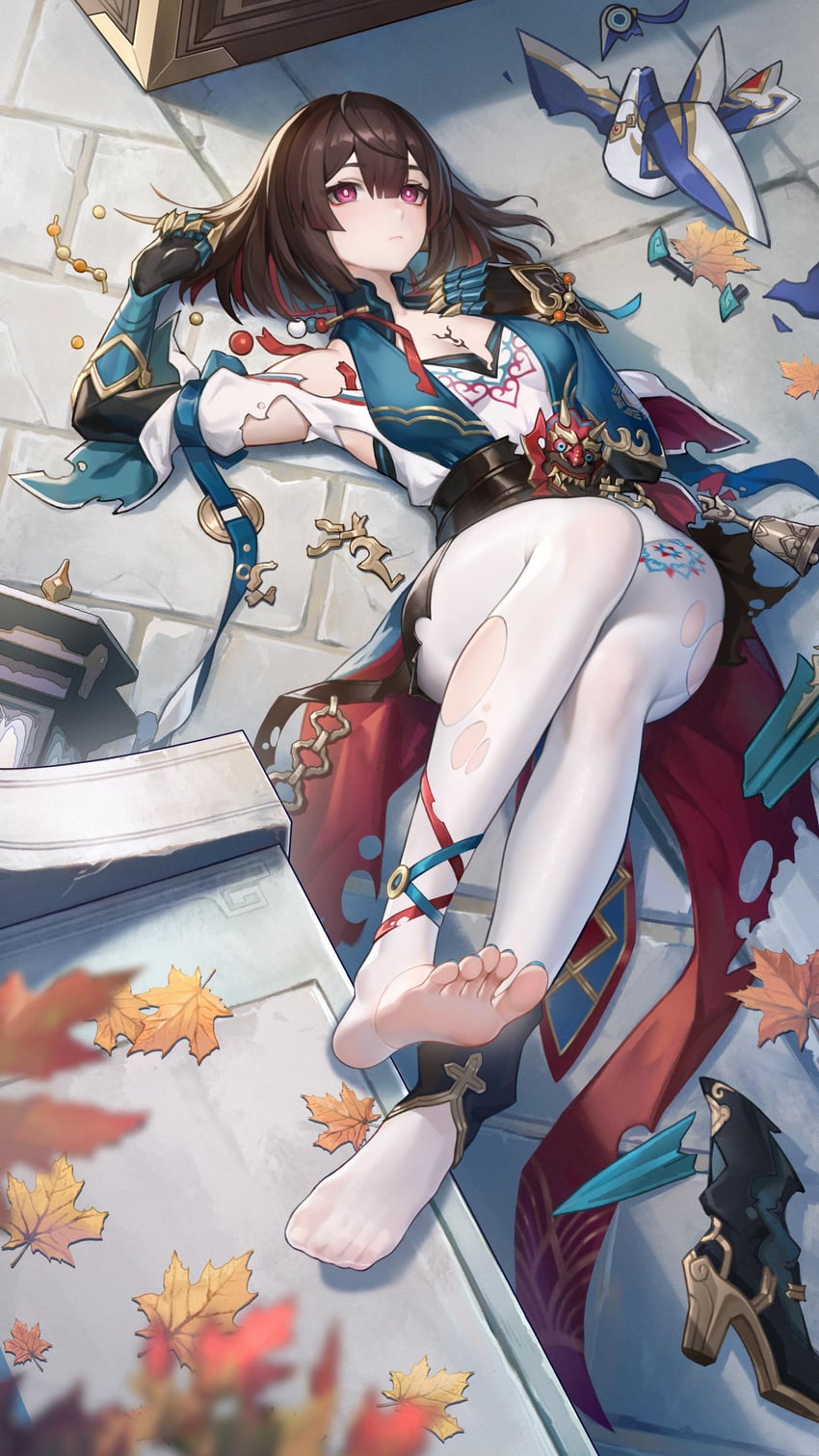 xueyi (honkai and 1 more) drawn by le_(huanglongen)