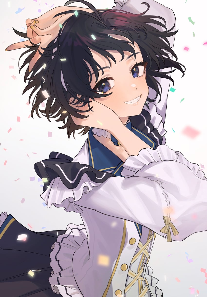 kikuchi makoto (idolmaster and 2 more) drawn by tanupon