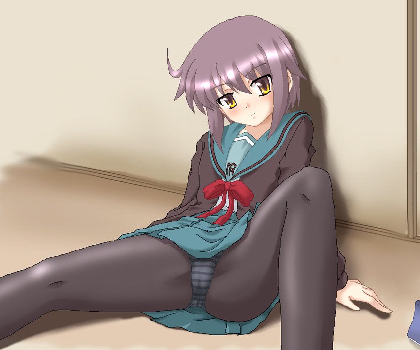 nagato yuki (suzumiya haruhi no yuuutsu) drawn by hayashiya_zankurou