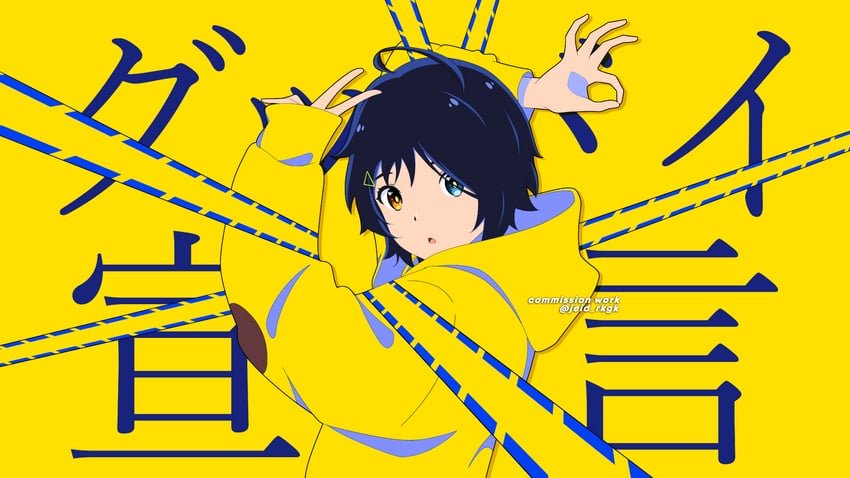 ooto ai (original and 2 more) drawn by jeid