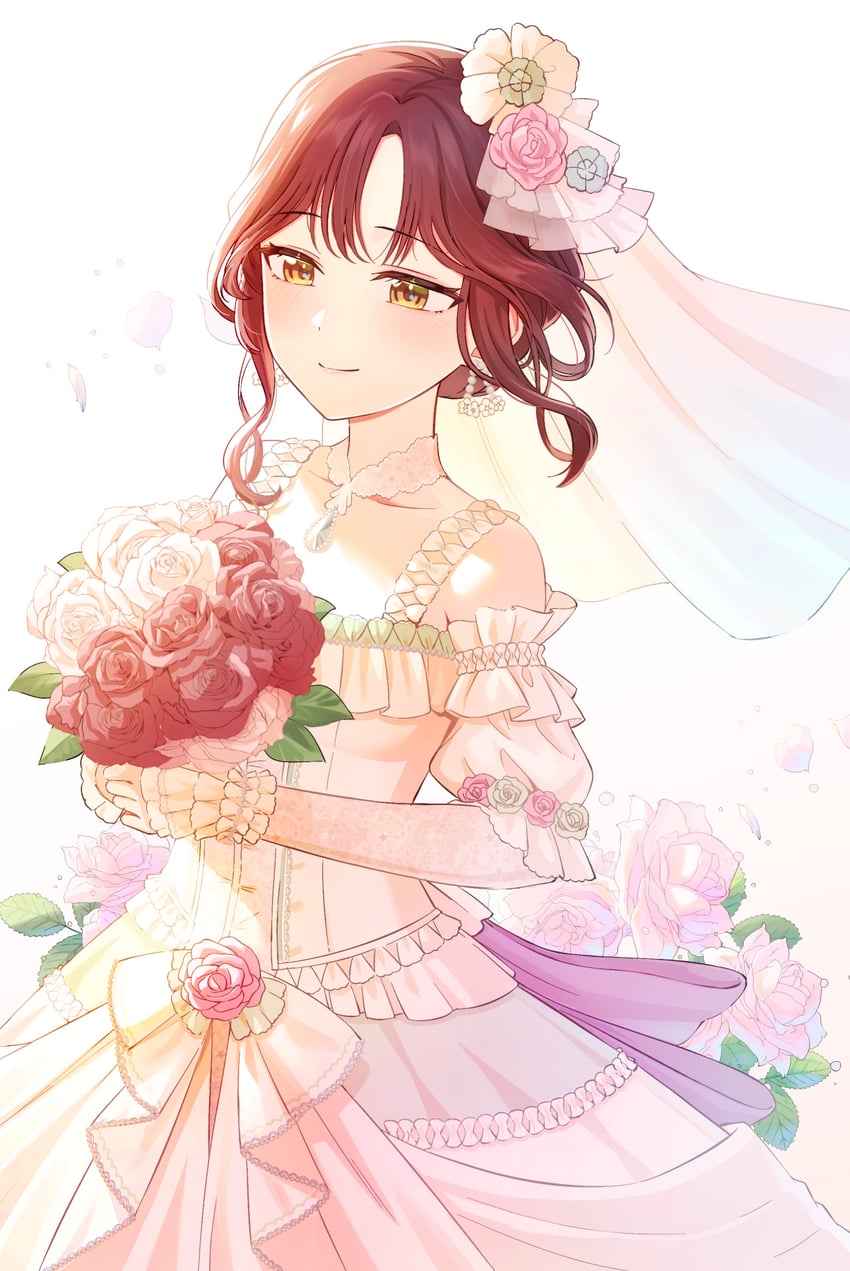 osaki amana (idolmaster and 2 more) drawn by kurageso