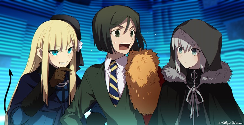 waver velvet, reines el-melloi archisorte, and gray (fate and 1 more) drawn by meiji_ken