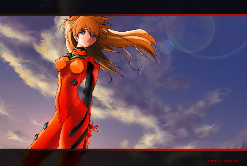 souryuu asuka langley (neon genesis evangelion and 2 more) drawn by ron_(metropolis)