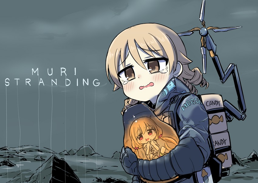 futaba anzu, morikubo nono, sam porter bridges, and bb-28 (idolmaster and 2 more) drawn by yandama